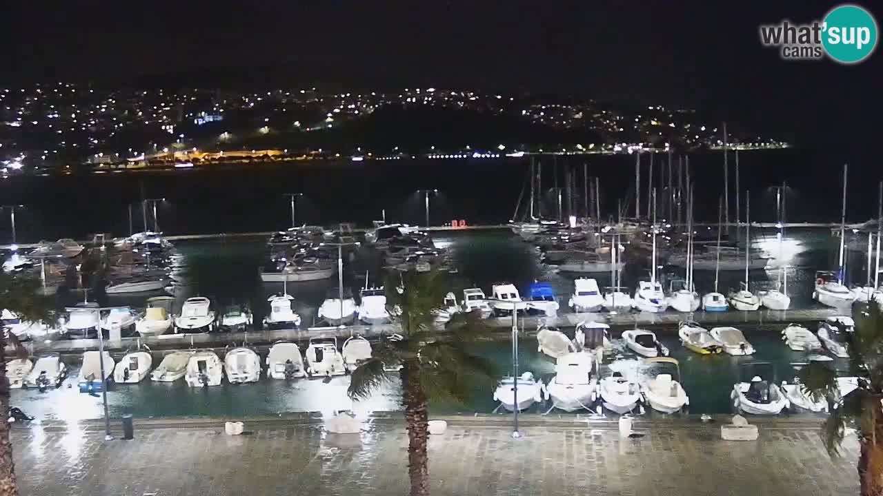 Spletna kamera Luka Koper v živo – Potniški terminal in tovorno pristanišče – Slovenija