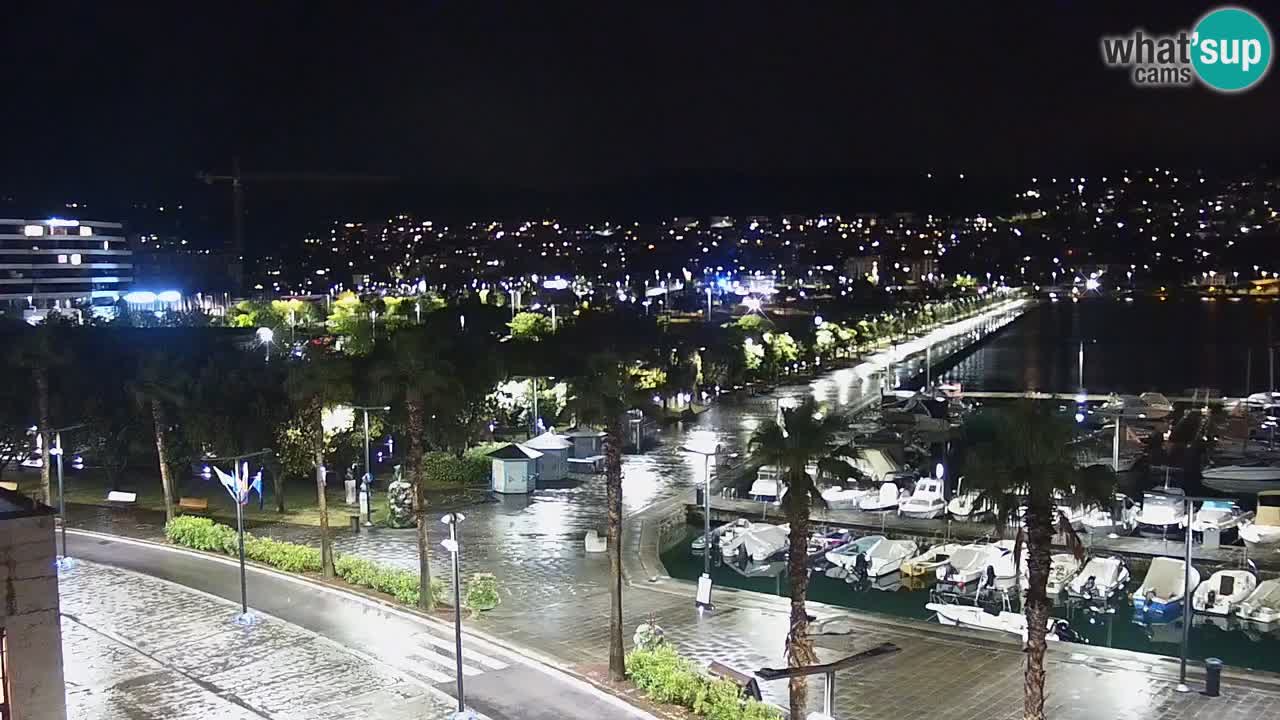 Webcam Capodistria – marina e lungo mare dall’Hotel Grand Koper