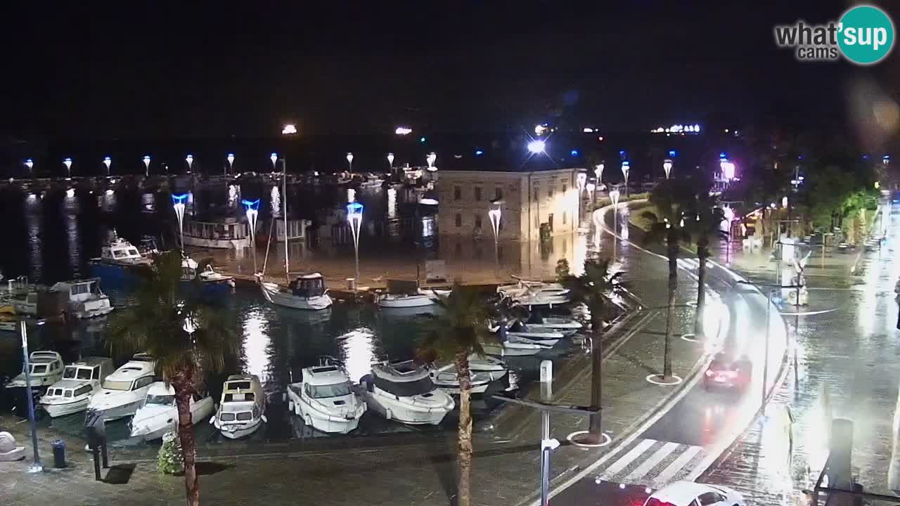 Web kamera Koper – marina i promenada – hotel Grand Koper
