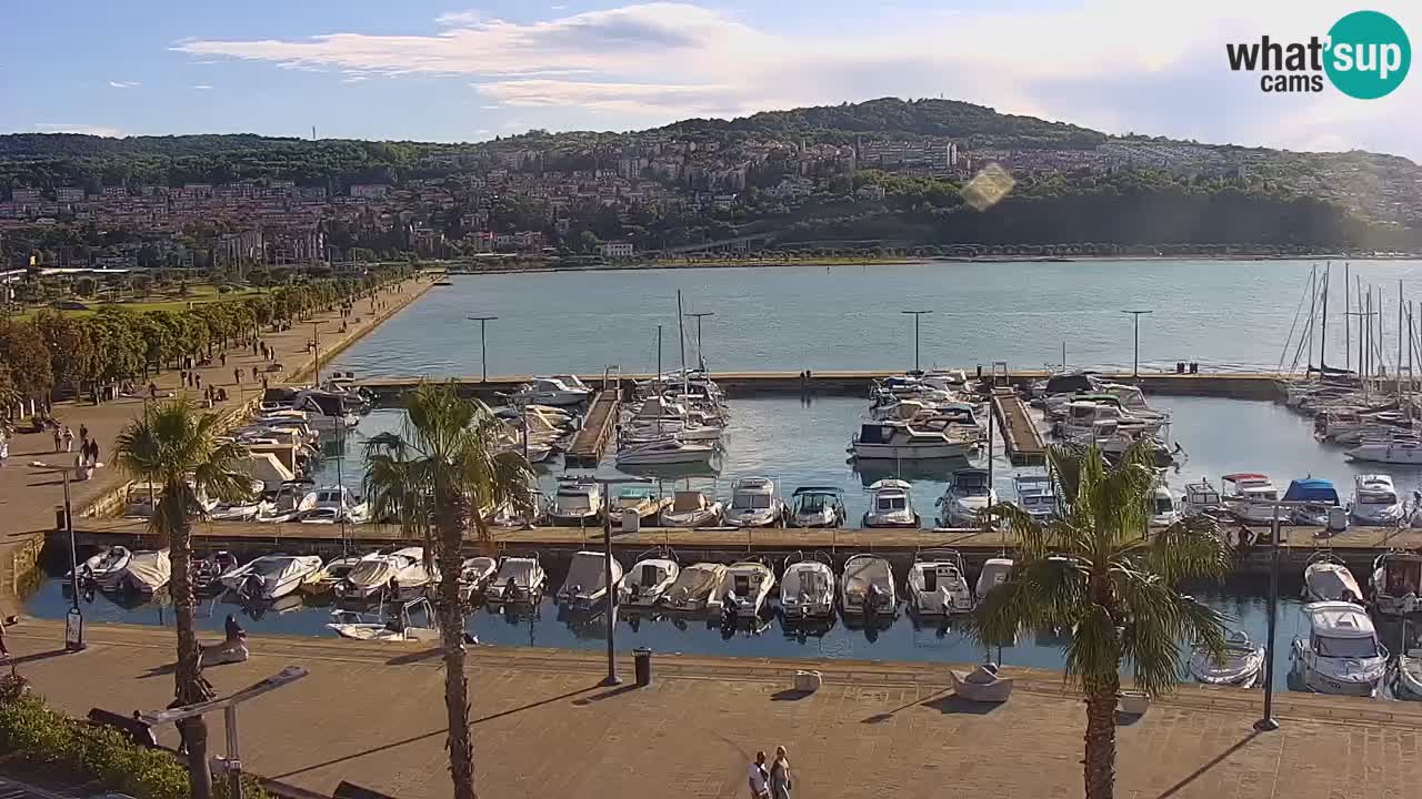 The Port of Koper live webcam – cruise and cargo port – Slovenia