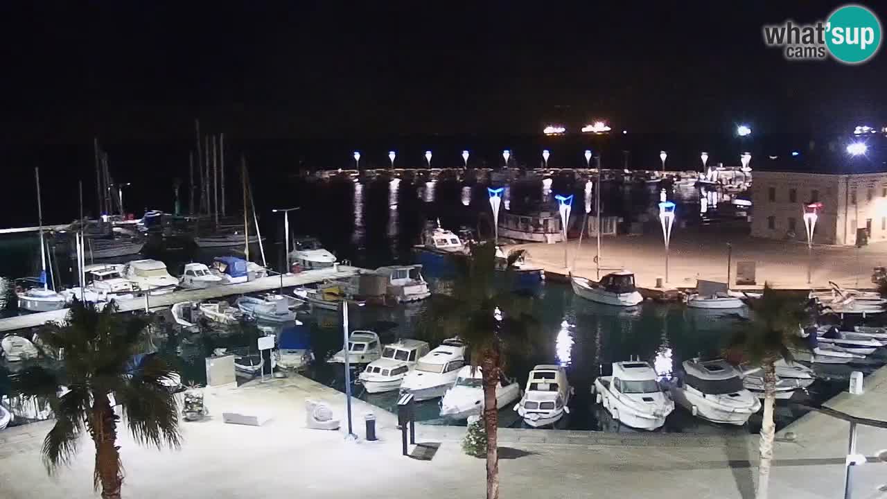 Der Hafen von Koper Live-Webcam – Kreuzfahrt- und Frachthafen – Slowenien