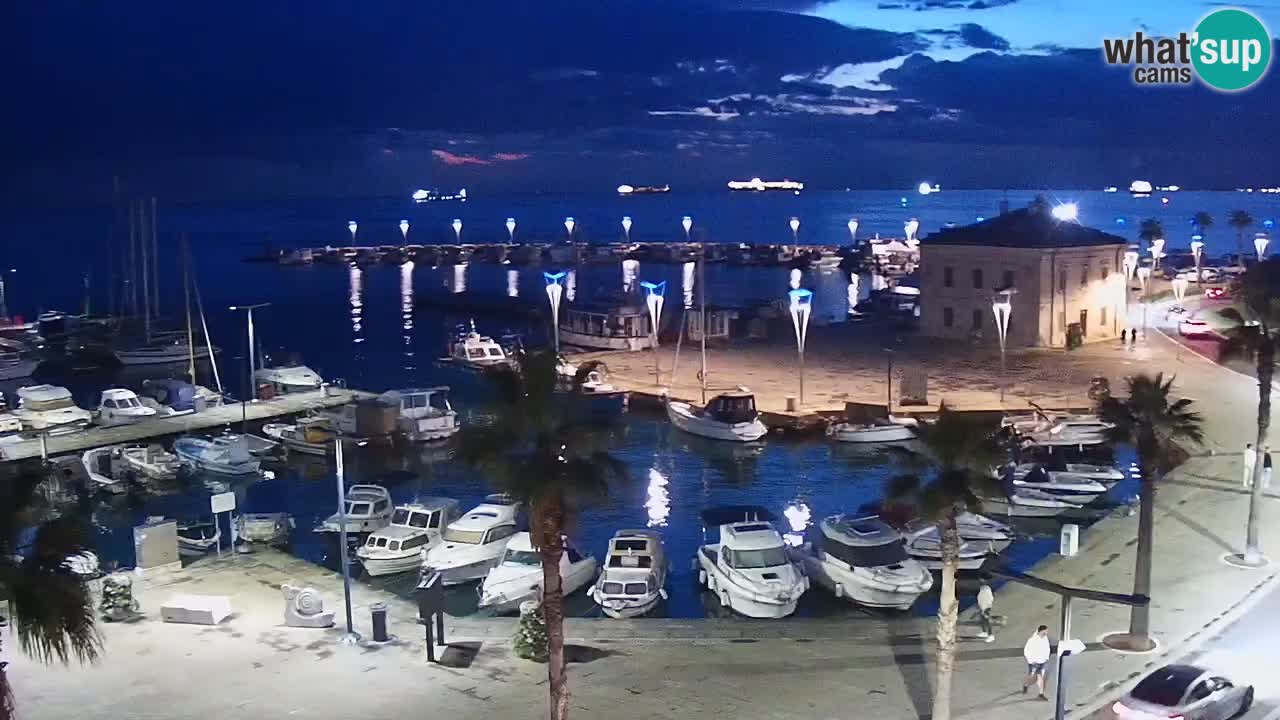 Webcam en vivo del Puerto de Koper – puerto de carga y cruceros – Eslovenia