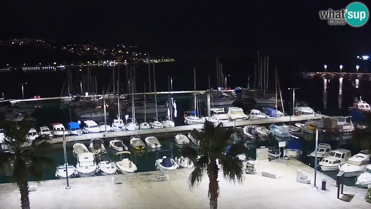 Luka Kopar uživo web kamera – Turistički terminal i teretna luka – Slovenija