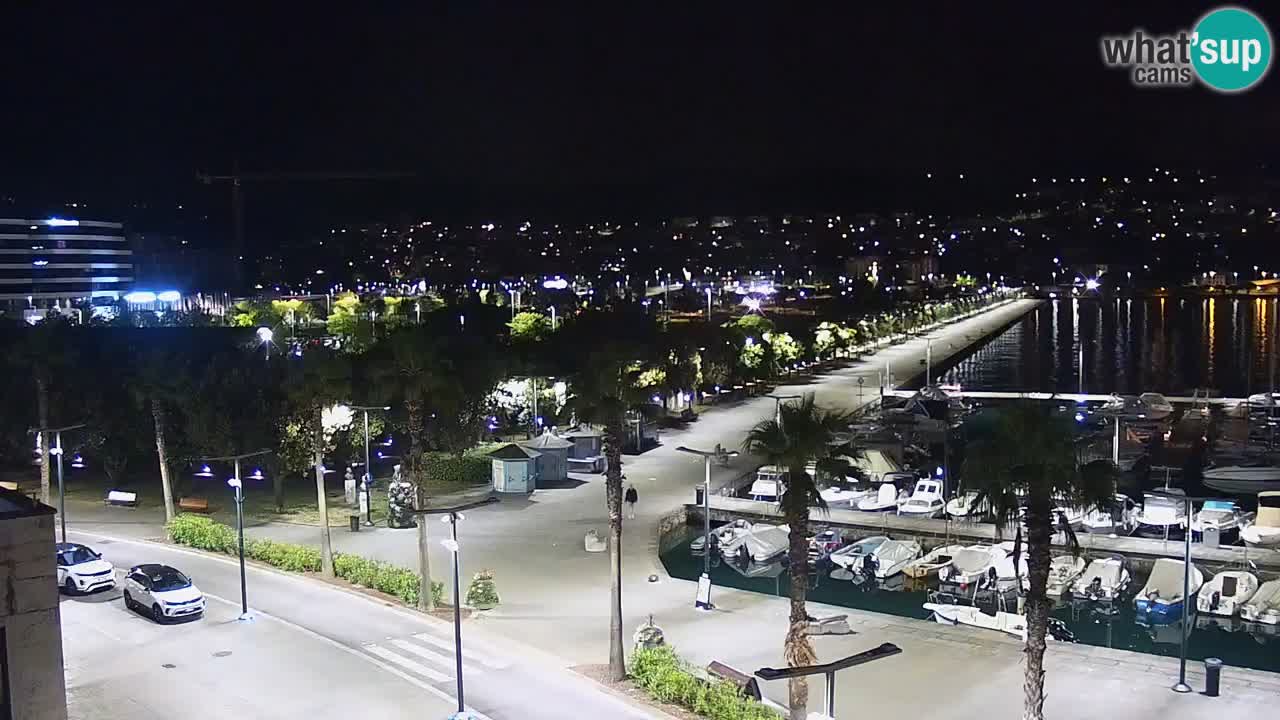 Web kamera Koper – marina i promenada – hotel Grand Koper