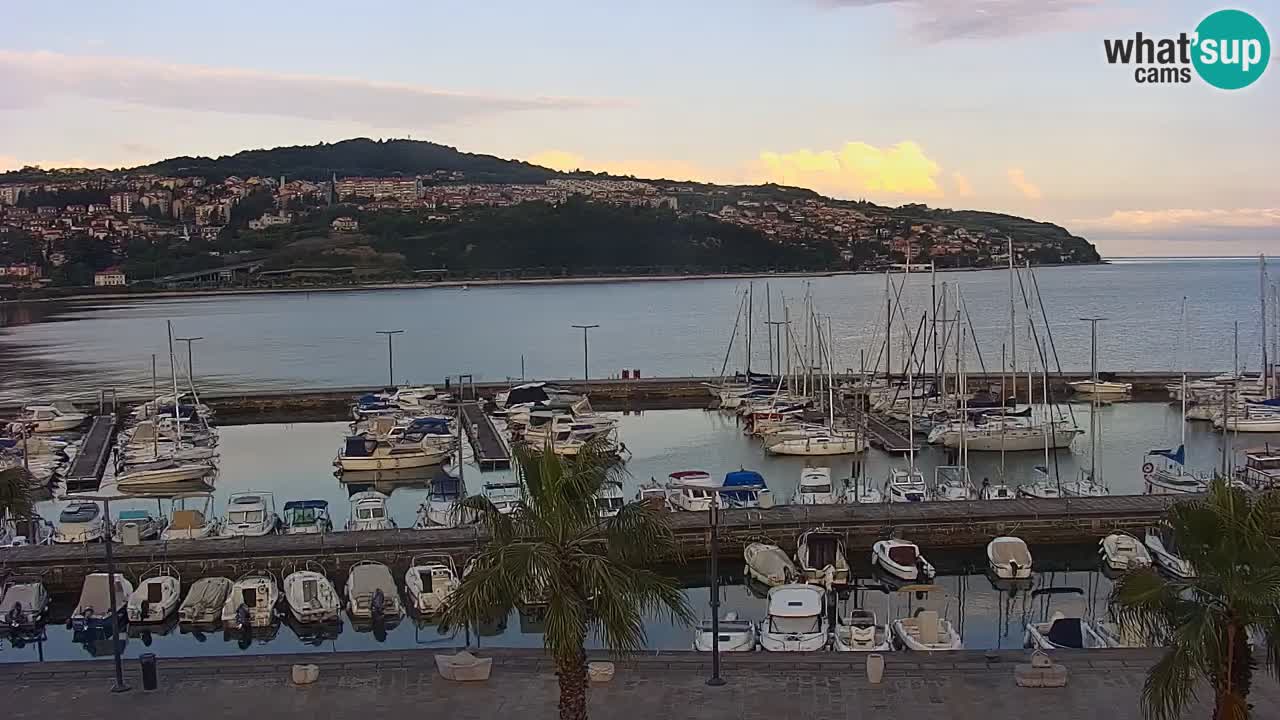 The Port of Koper live webcam – cruise and cargo port – Slovenia