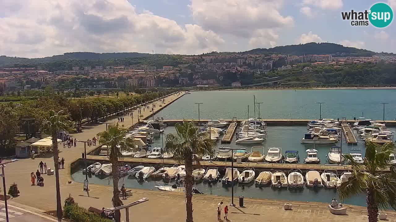 The Port of Koper live webcam – cruise and cargo port – Slovenia