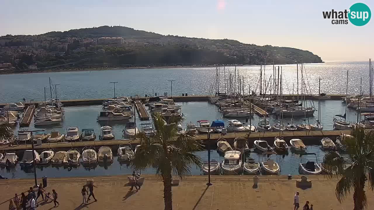 Webcam en vivo del Puerto de Koper – puerto de carga y cruceros – Eslovenia