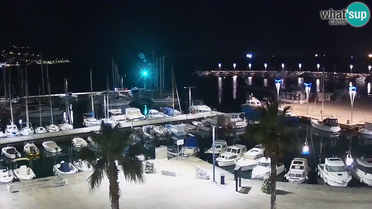 Il porto di Koper – Capodistria live webcam – porto crociere e mercantile – Slovenia