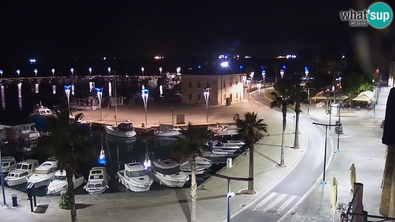 Web kamera Koper – marina i promenada – hotel Grand Koper