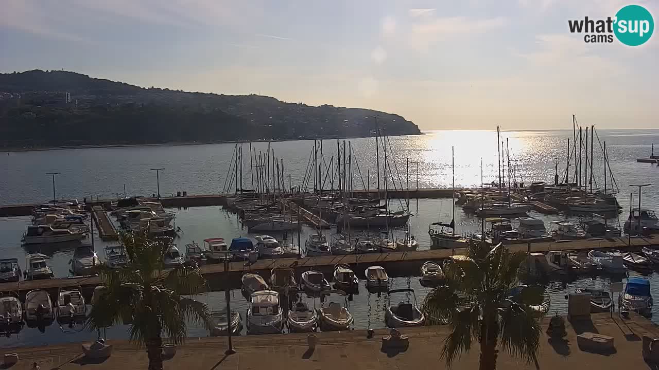 Webcam en vivo del Puerto de Koper – puerto de carga y cruceros – Eslovenia