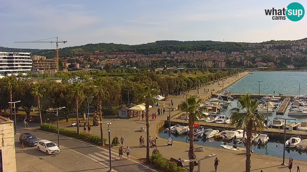 Livecam Koper – Ukmarjev trg