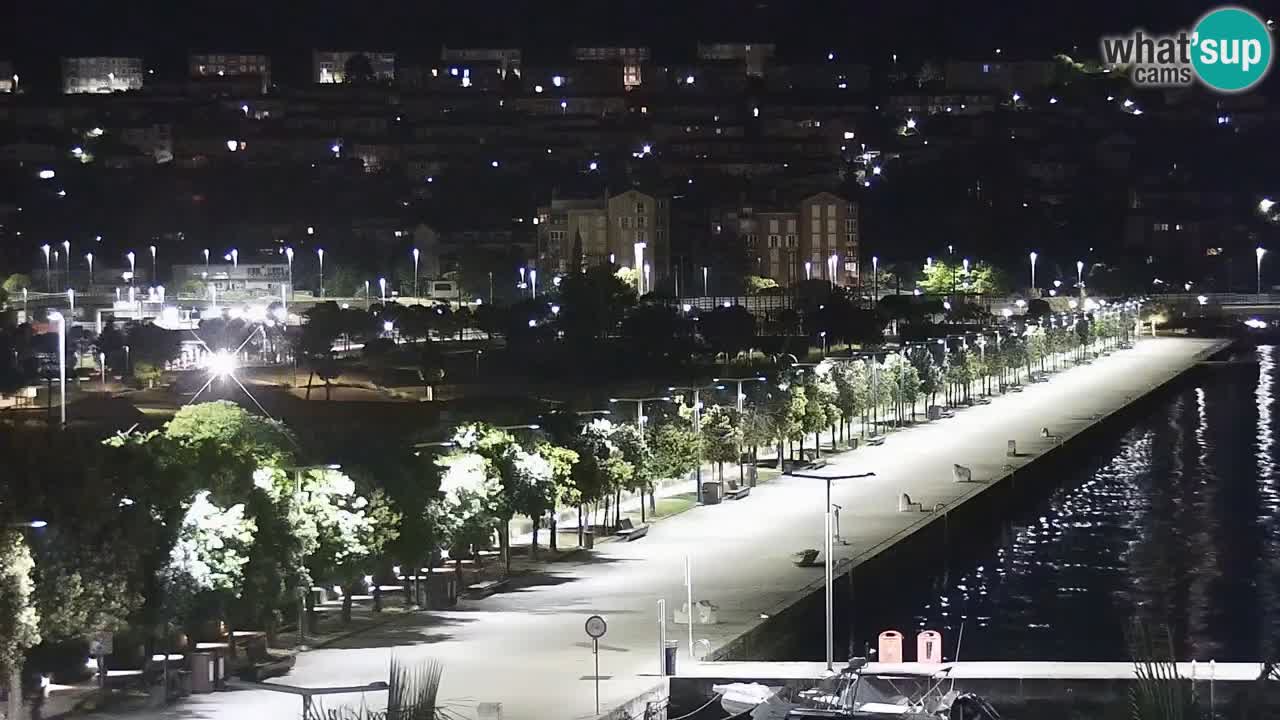 Camera en vivo Koper – puerto deportivo y paseo marítimo desde el Hotel Grand Koper