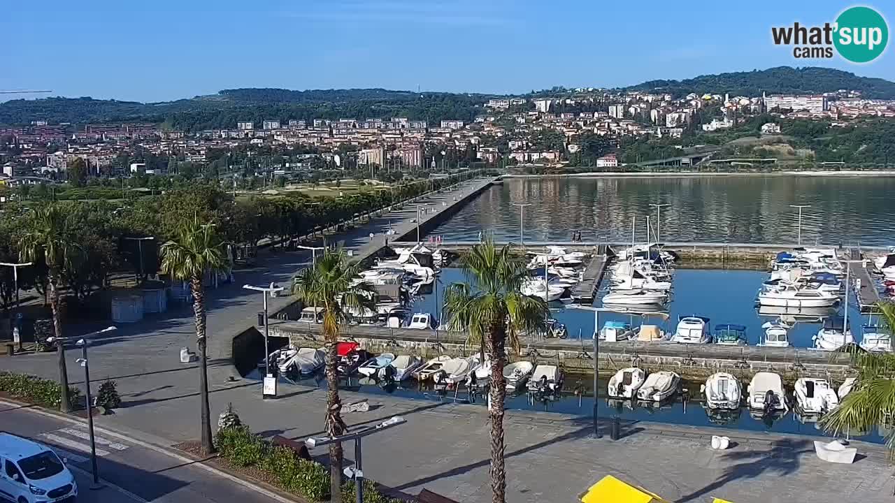 Webcam en vivo del Puerto de Koper – puerto de carga y cruceros – Eslovenia