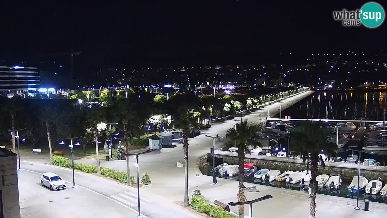 Webcam Capodistria – marina e lungo mare dall’Hotel Grand Koper