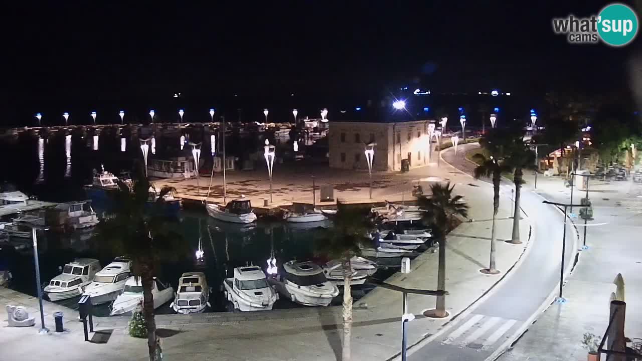 Webcam Capodistria – marina e lungo mare dall’Hotel Grand Koper