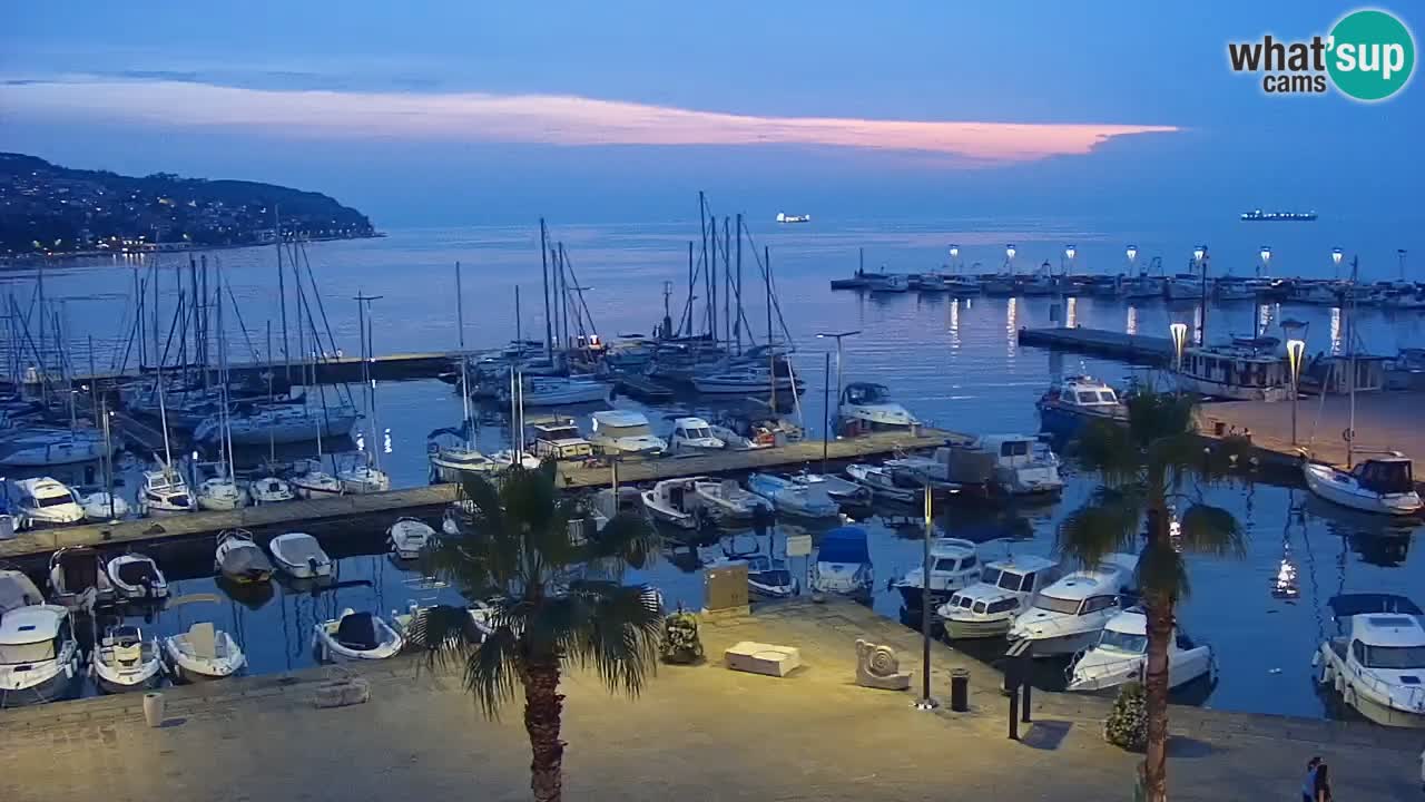 Webcam en vivo del Puerto de Koper – puerto de carga y cruceros – Eslovenia