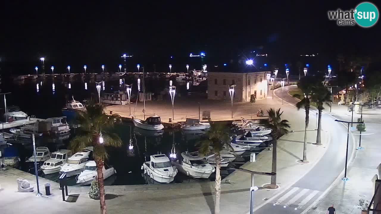 Spletna kamera Koper – Panorama na marino in promenado s Hotela Grand Koper