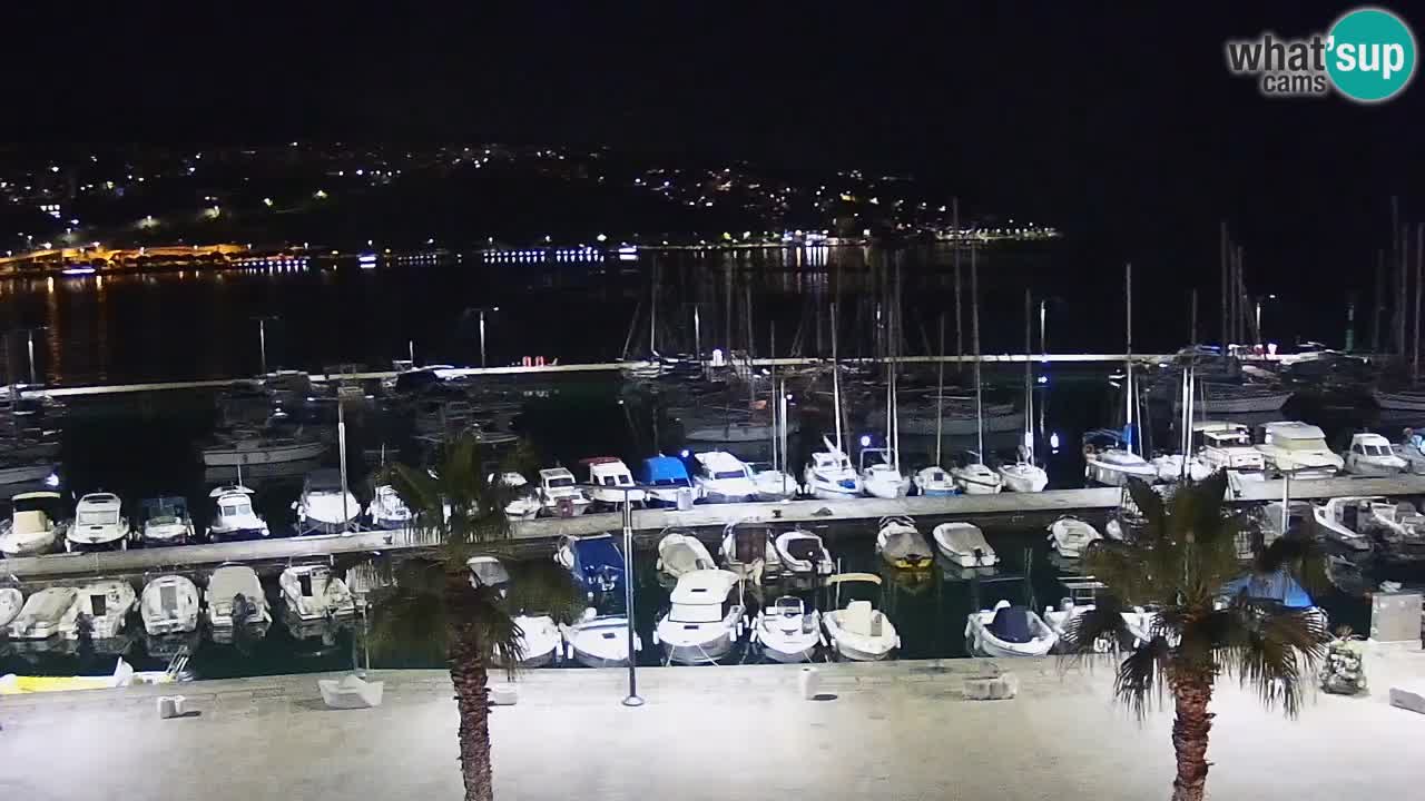 Web kamera Koper – marina i promenada – hotel Grand Koper