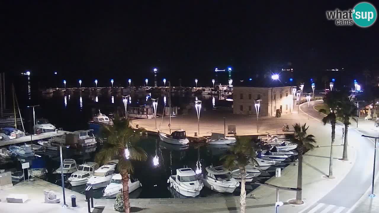 The Port of Koper live webcam – cruise and cargo port – Slovenia