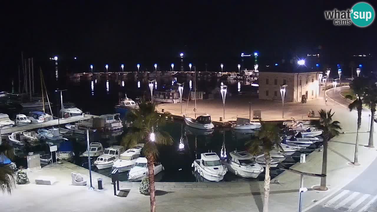 The Port of Koper live webcam – cruise and cargo port – Slovenia
