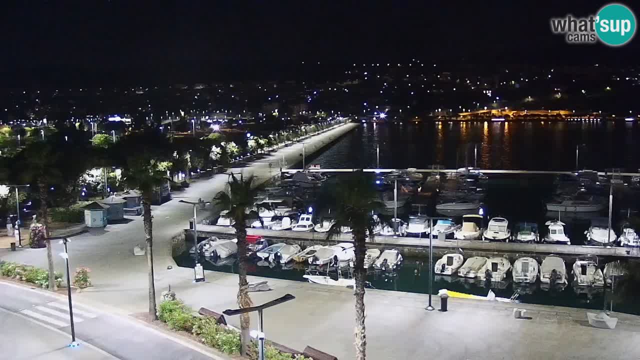 Il porto di Koper – Capodistria live webcam – porto crociere e mercantile – Slovenia