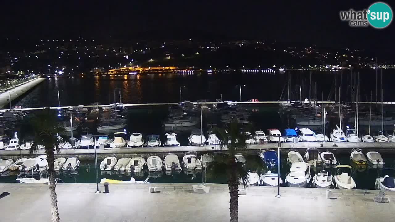Der Hafen von Koper Live-Webcam – Kreuzfahrt- und Frachthafen – Slowenien