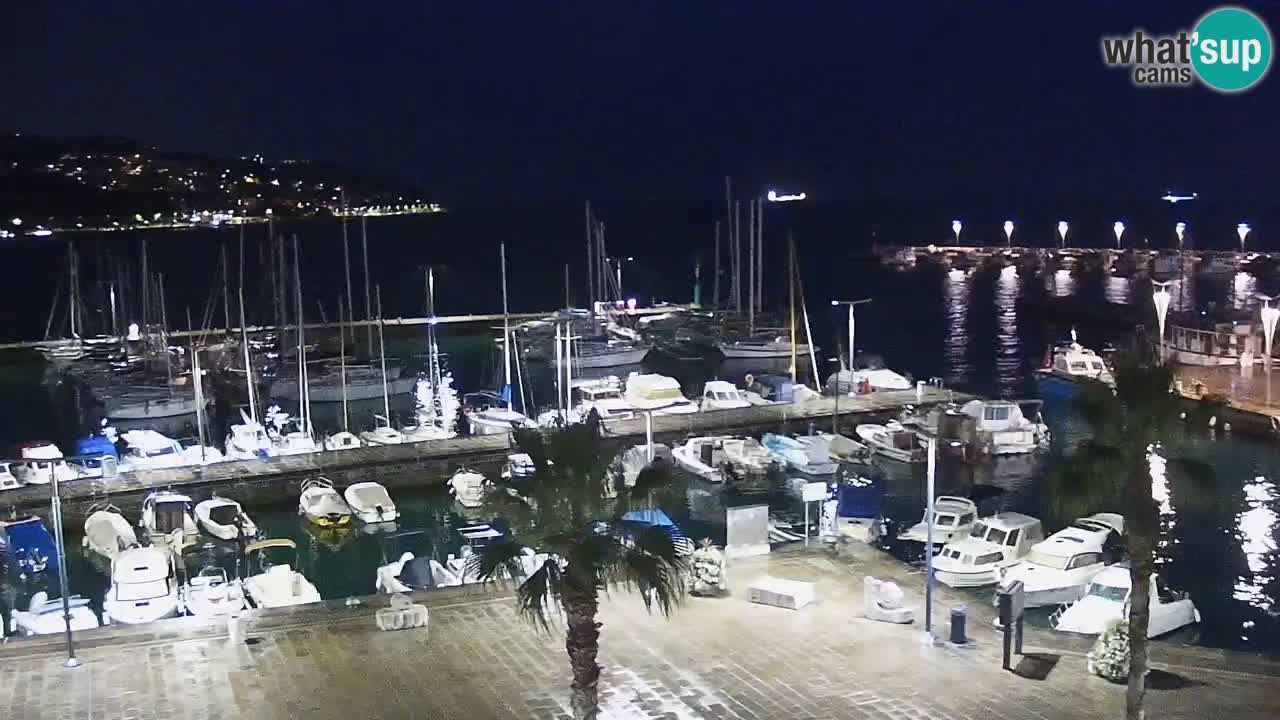 Il porto di Koper – Capodistria live webcam – porto crociere e mercantile – Slovenia