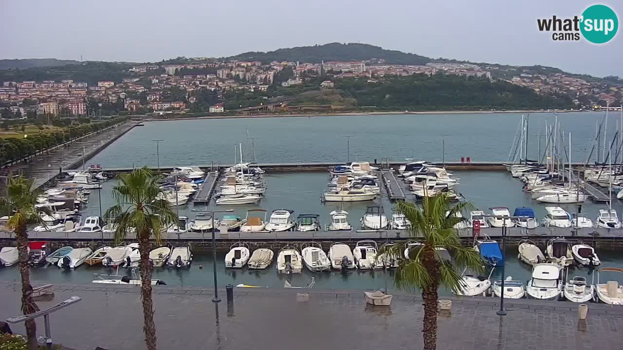Webcam en vivo del Puerto de Koper – puerto de carga y cruceros – Eslovenia