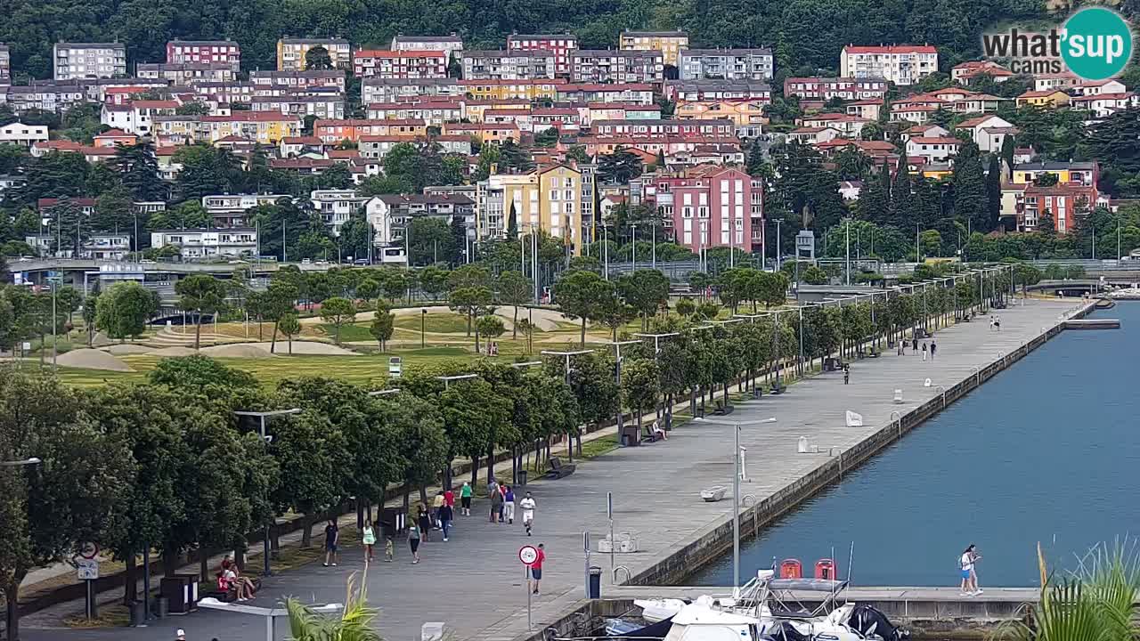 The Port of Koper live webcam – cruise and cargo port – Slovenia