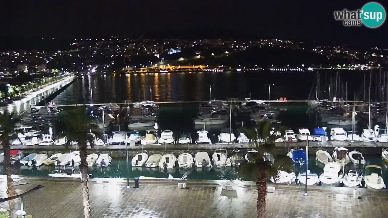 Der Hafen von Koper Live-Webcam – Kreuzfahrt- und Frachthafen – Slowenien