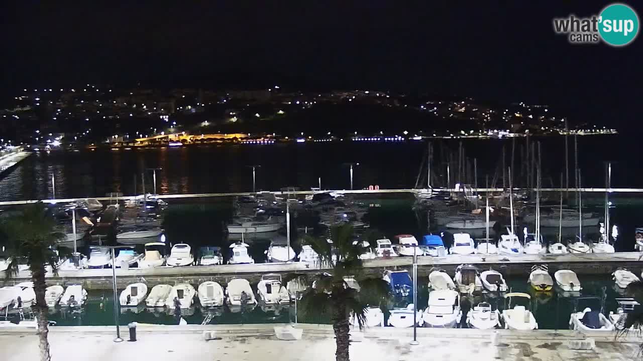 Luka Kopar uživo web kamera – Turistički terminal i teretna luka – Slovenija