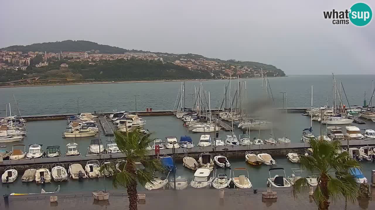 Webcam en vivo del Puerto de Koper – puerto de carga y cruceros – Eslovenia