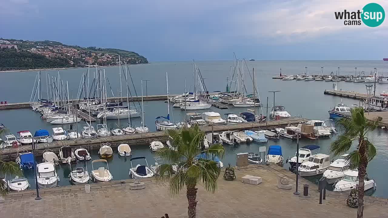 Webcam en vivo del Puerto de Koper – puerto de carga y cruceros – Eslovenia