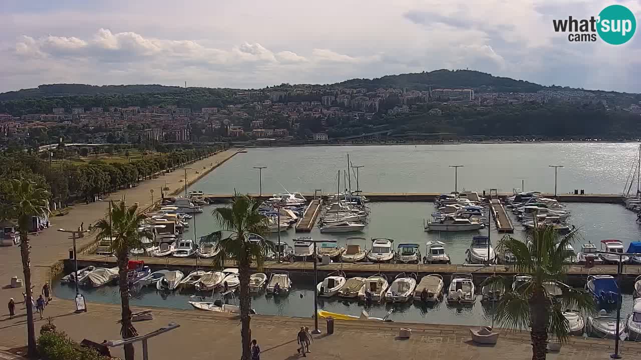 Webcam en vivo del Puerto de Koper – puerto de carga y cruceros – Eslovenia
