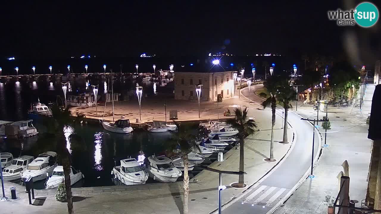 Camera en vivo Koper – puerto deportivo y paseo marítimo desde el Hotel Grand Koper