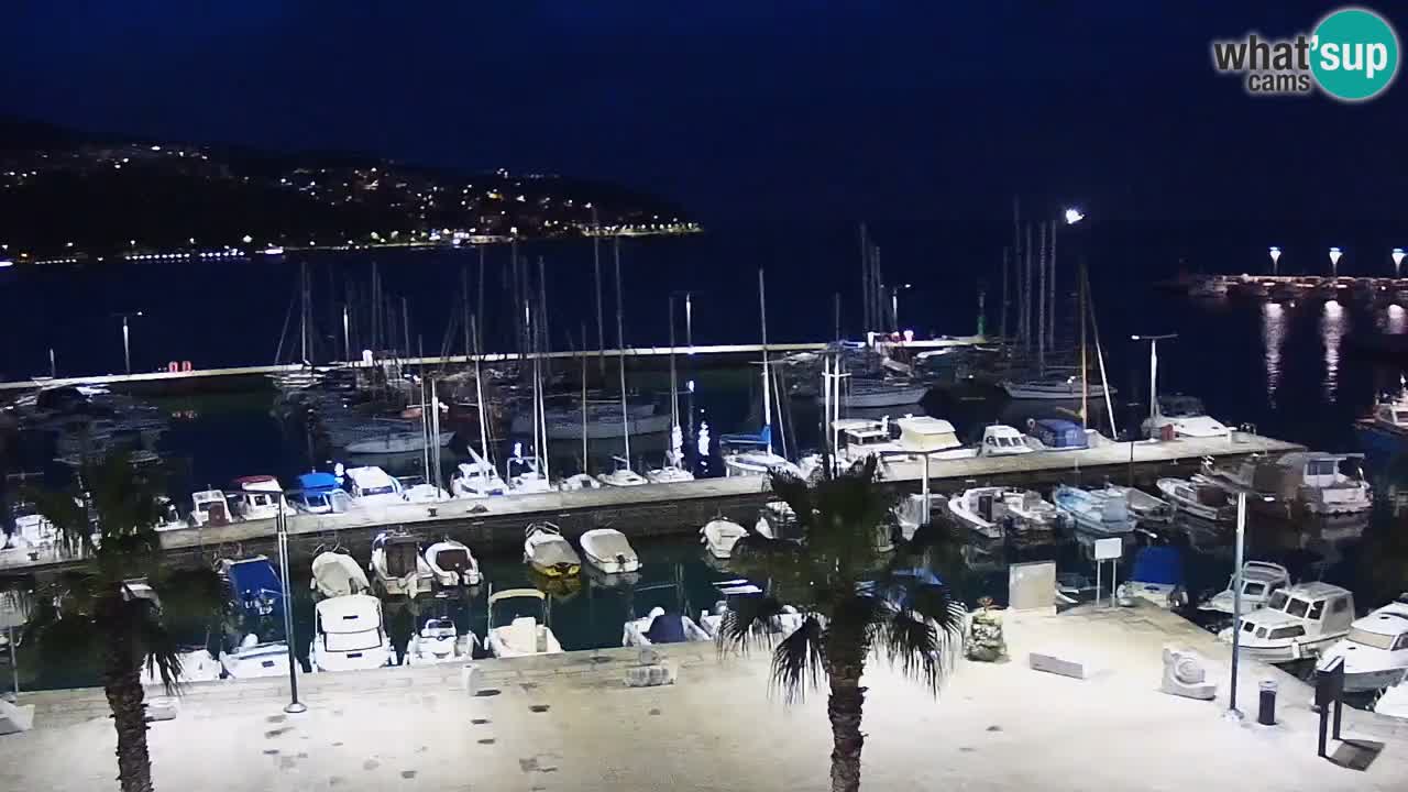 Web kamera Koper – marina i promenada – hotel Grand Koper