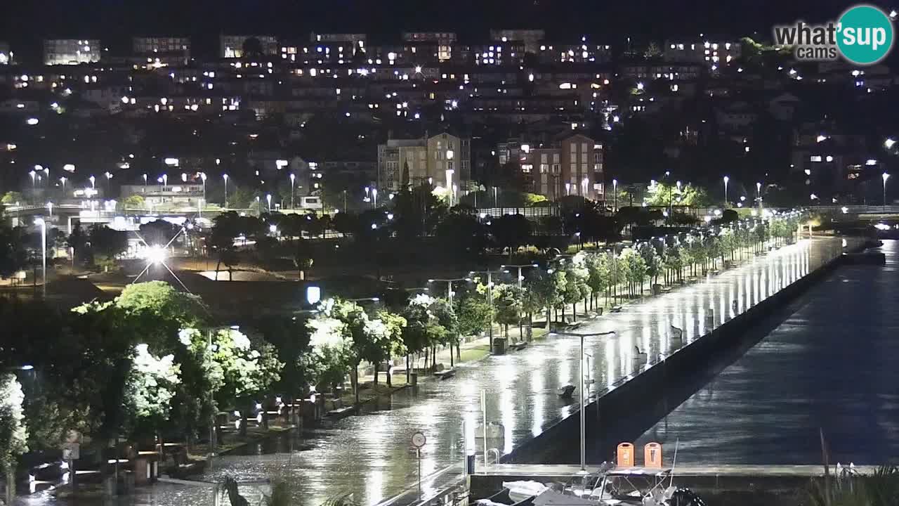 Spletna kamera Koper – Panorama na marino in promenado s Hotela Grand Koper