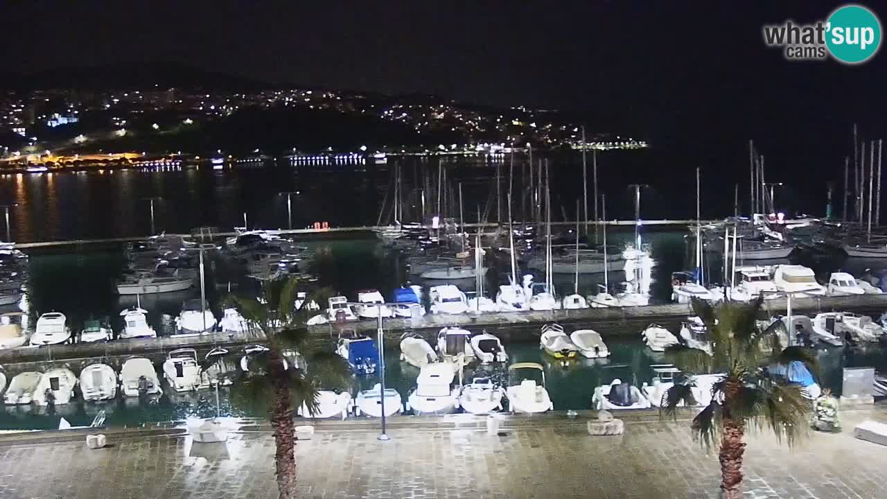 Spletna kamera Luka Koper v živo – Potniški terminal in tovorno pristanišče – Slovenija