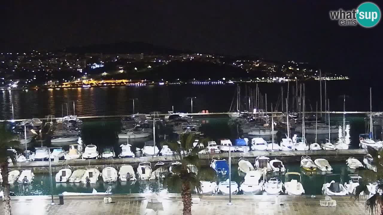 Web kamera Koper – marina i promenada – hotel Grand Koper