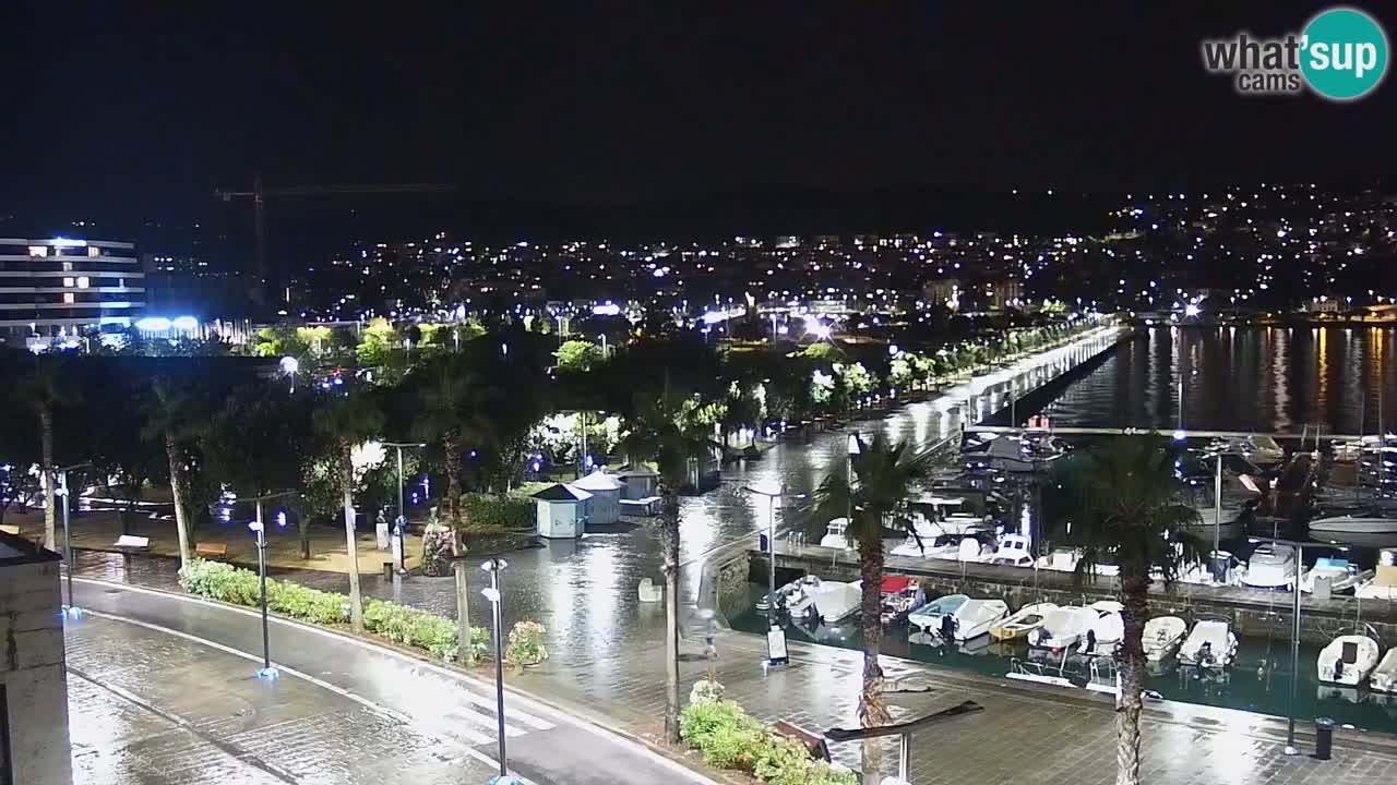 Webcam en direct du port de Koper – port de croisière et de fret – Slovénie