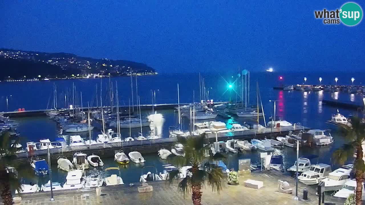 Webcam en vivo del Puerto de Koper – puerto de carga y cruceros – Eslovenia