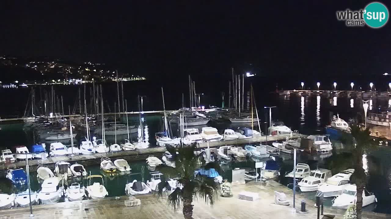 Web kamera Koper – marina i promenada – hotel Grand Koper