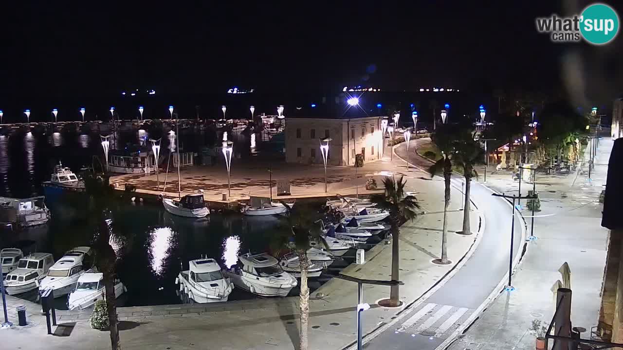 Der Hafen von Koper Live-Webcam – Kreuzfahrt- und Frachthafen – Slowenien