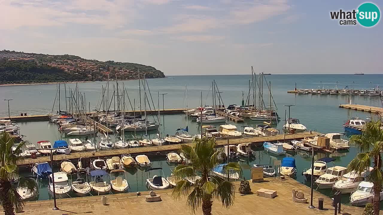 Webcam en vivo del Puerto de Koper – puerto de carga y cruceros – Eslovenia