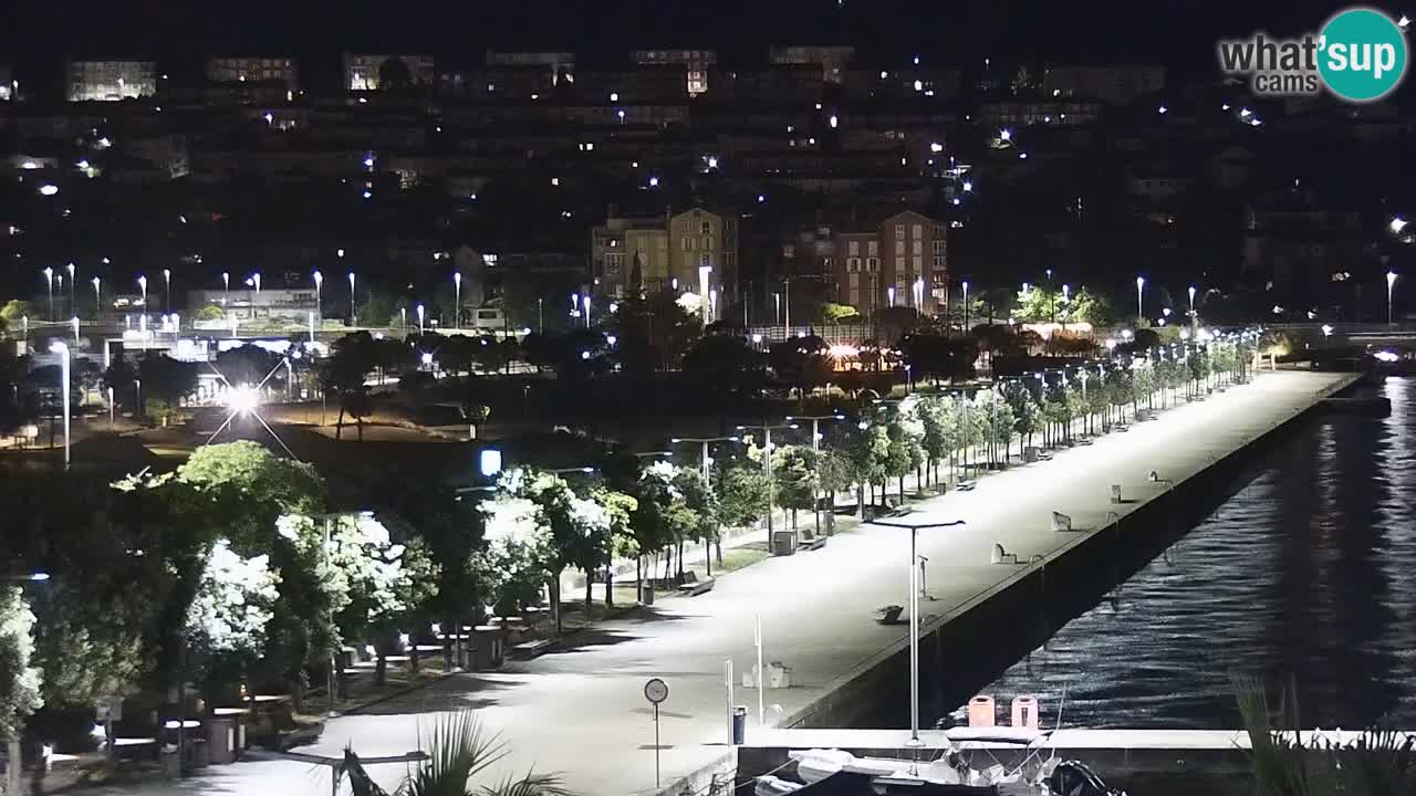 Webcam en direct du port de Koper – port de croisière et de fret – Slovénie
