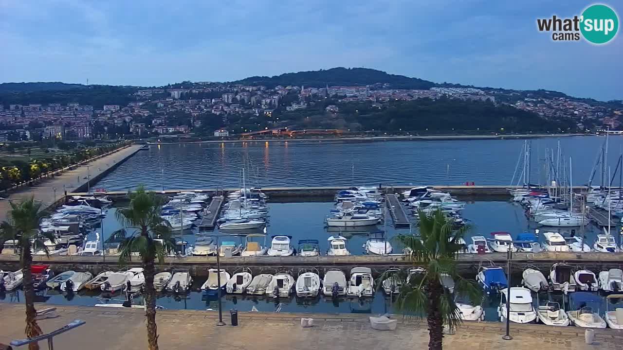 The Port of Koper live webcam – cruise and cargo port – Slovenia