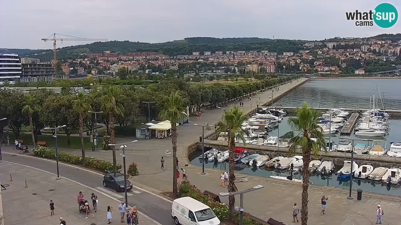 The Port of Koper live webcam – cruise and cargo port – Slovenia