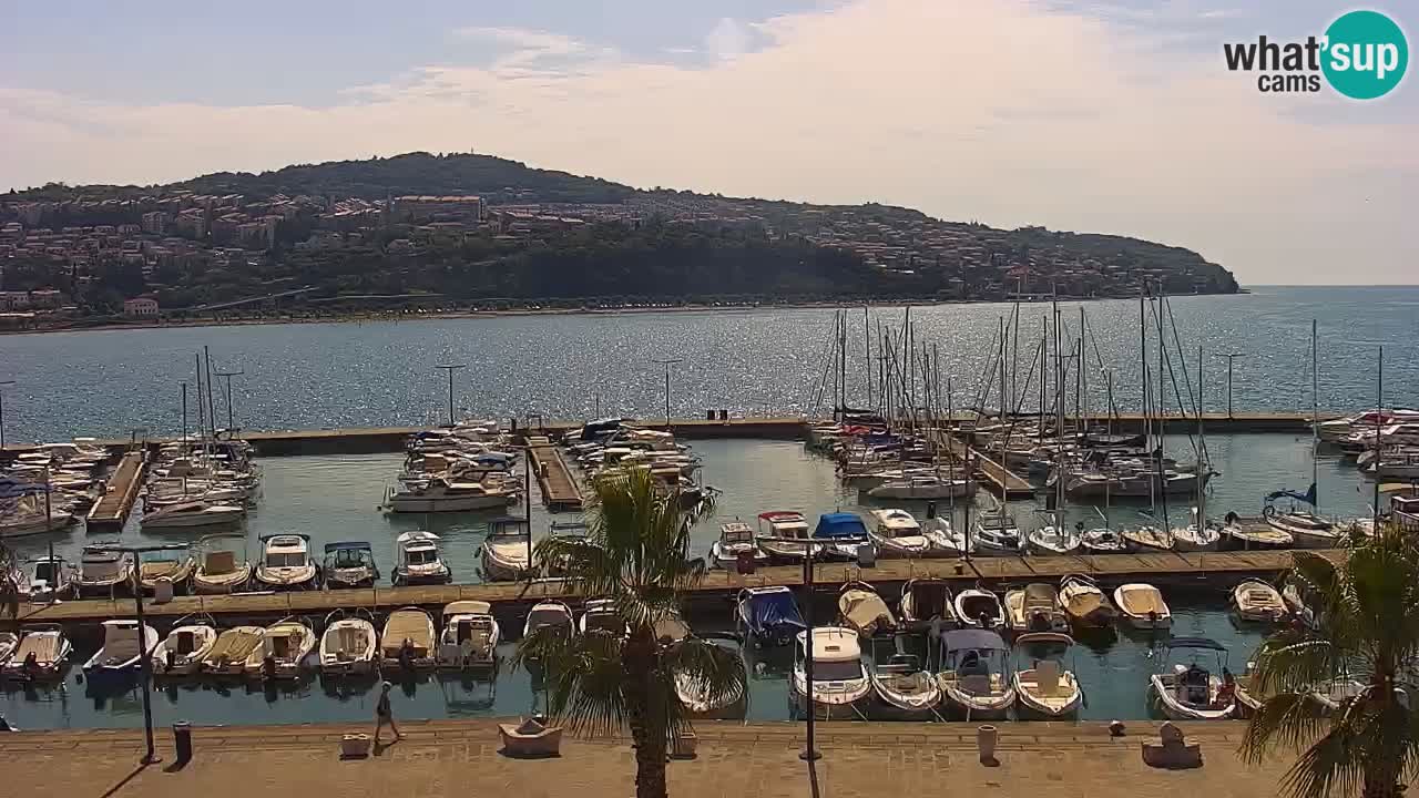 Webcam en vivo del Puerto de Koper – puerto de carga y cruceros – Eslovenia