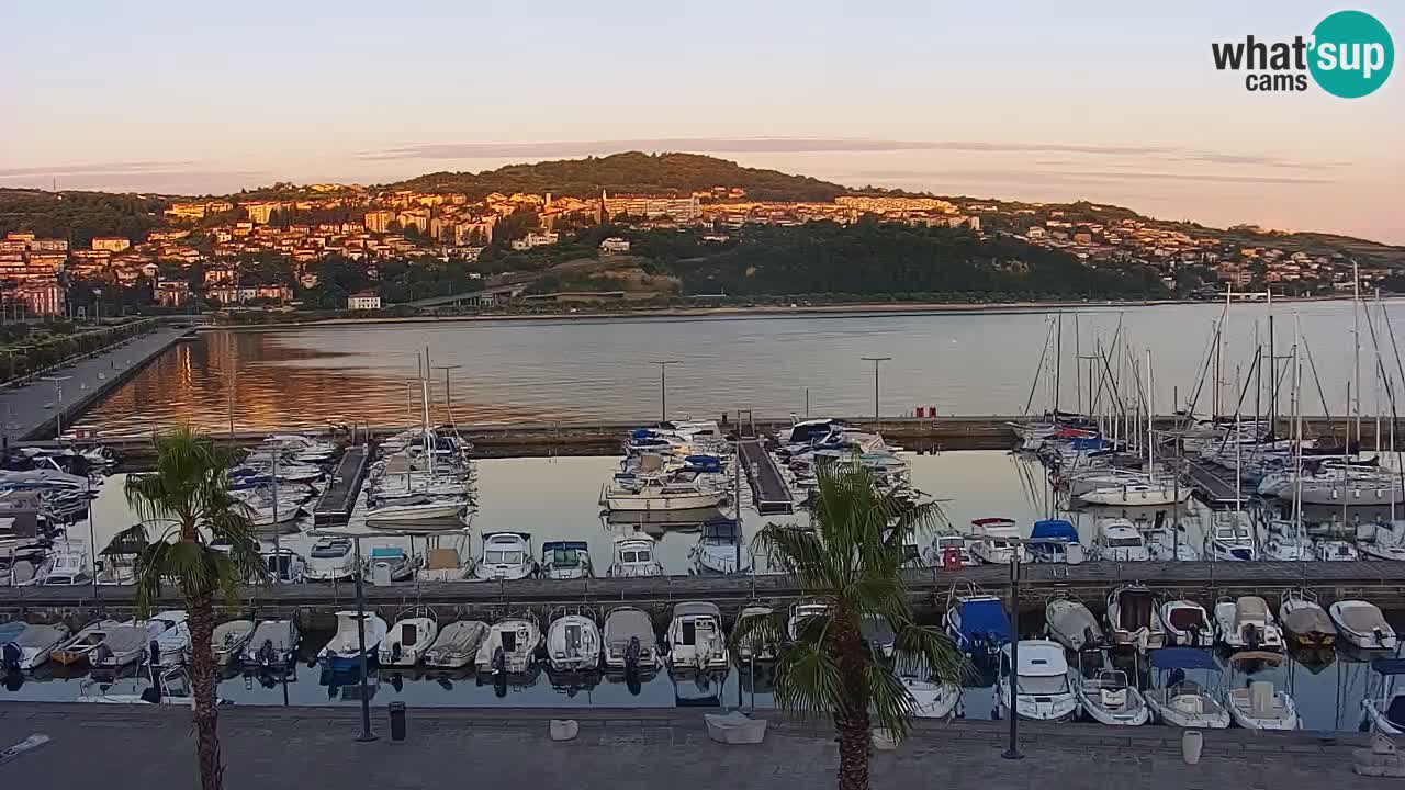 The Port of Koper live webcam – cruise and cargo port – Slovenia