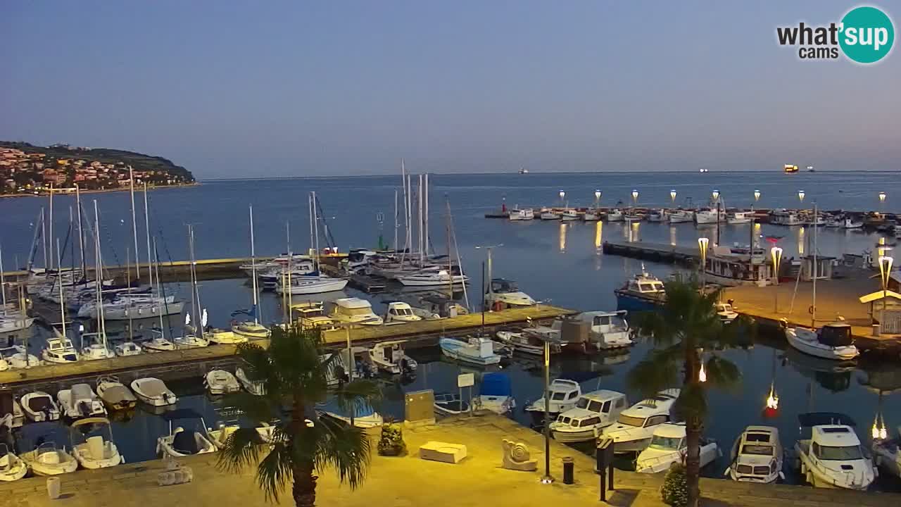 The Port of Koper live webcam – cruise and cargo port – Slovenia